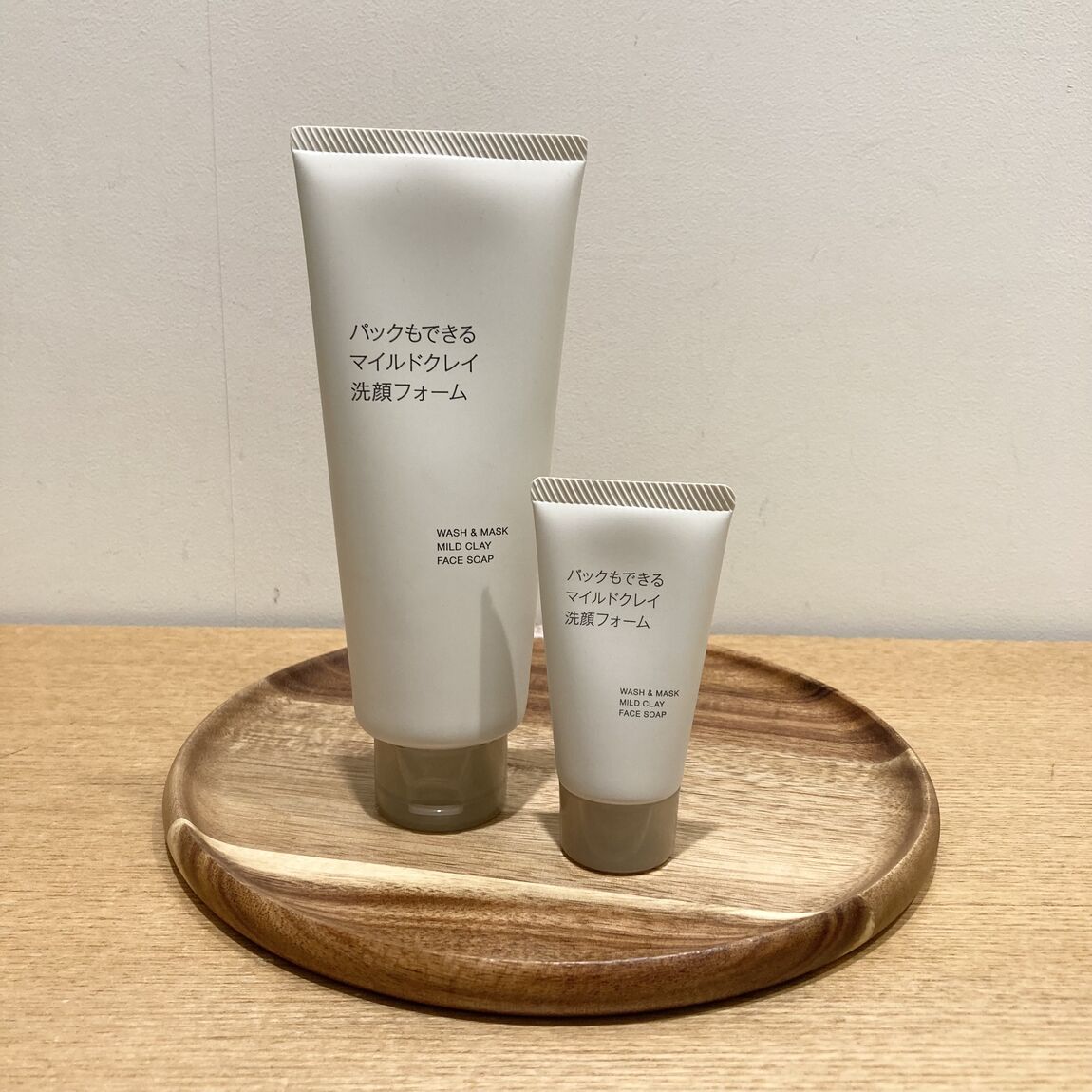 パックもできるマイルドクレイ洗顔フォーム