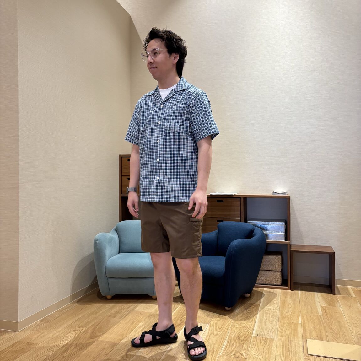 スタッフスナップ身長175cm