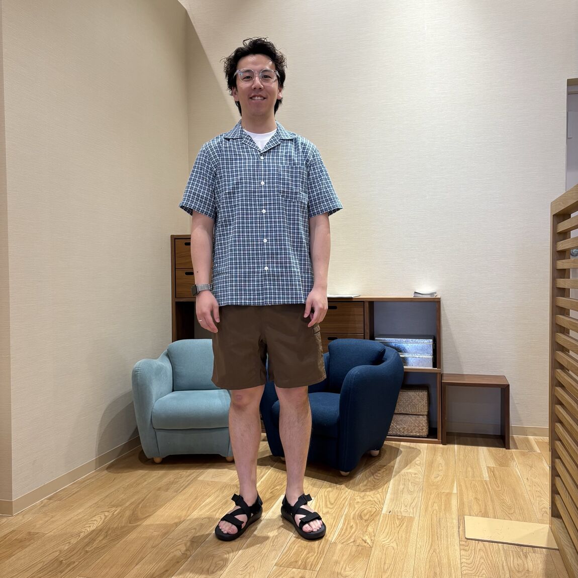 スタッフスナップ身長175cm