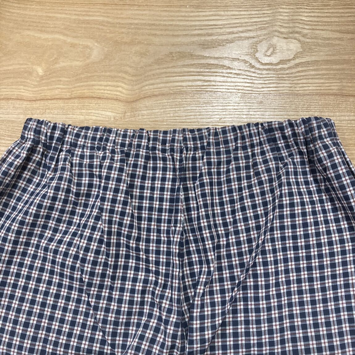 【京王聖蹟桜ヶ丘】夏のおうち時間を快適に過ごす チェック柄パジャマ_O0OMtR