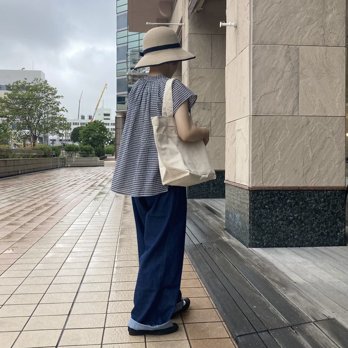 【婦人　強撚ボイルブラウス】