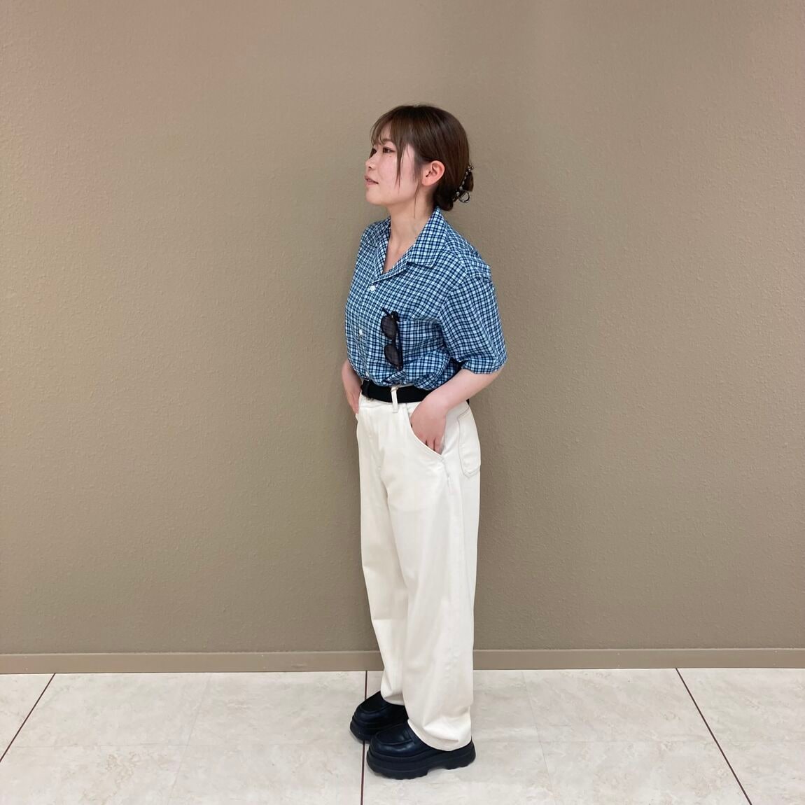 横向き