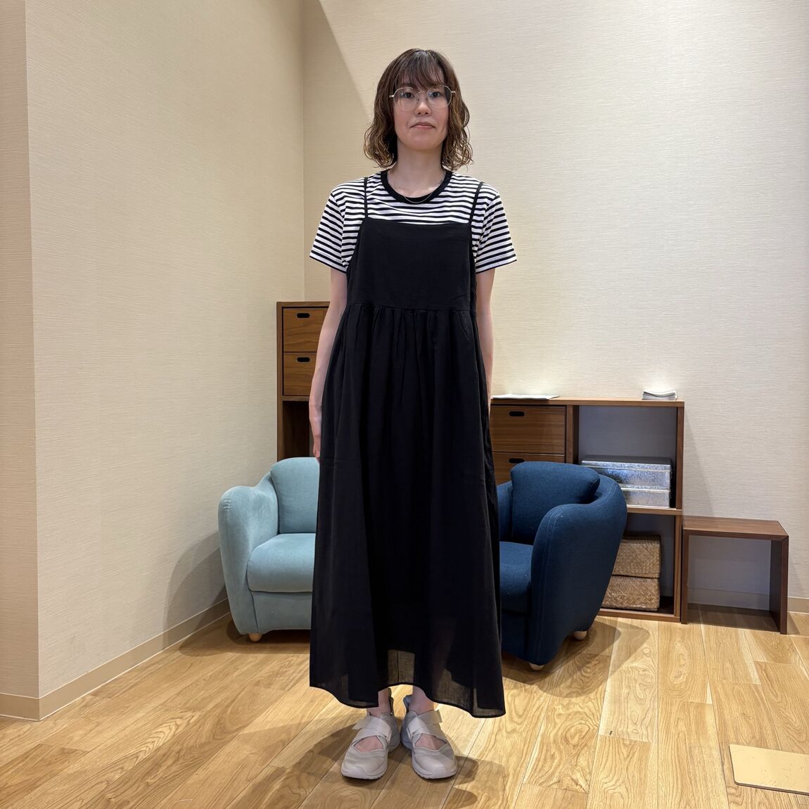 スタッフスナップ身長160cm