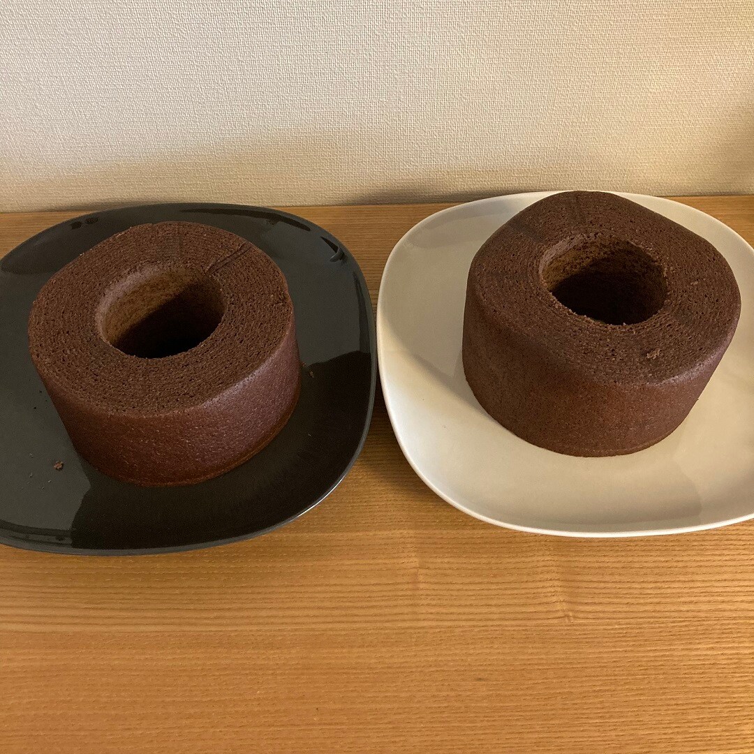 ハーフサイズにカット