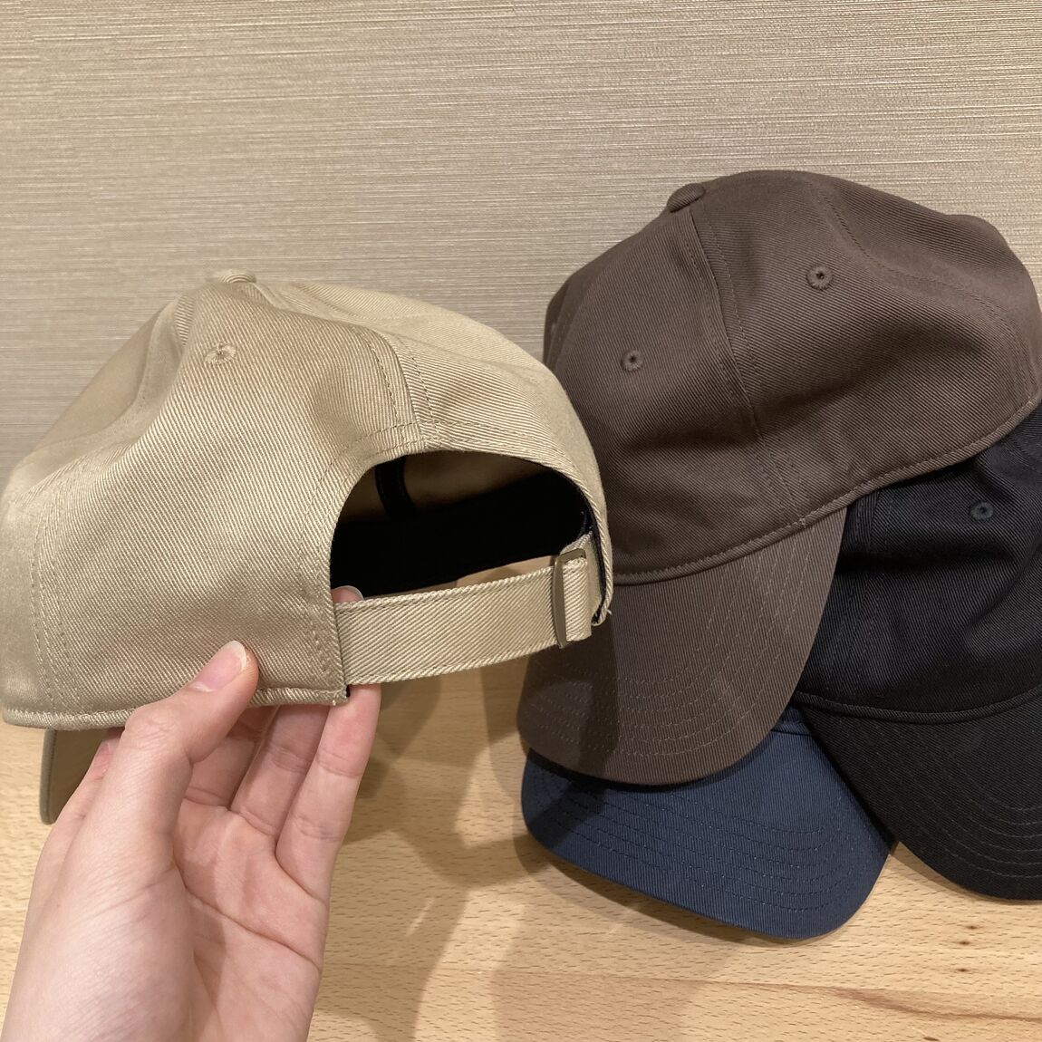 UVカットコットンツイルキャップ