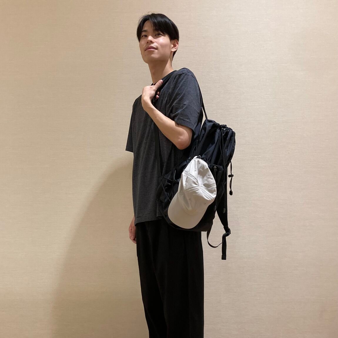 天竺編みクルーネック半袖Tシャツ