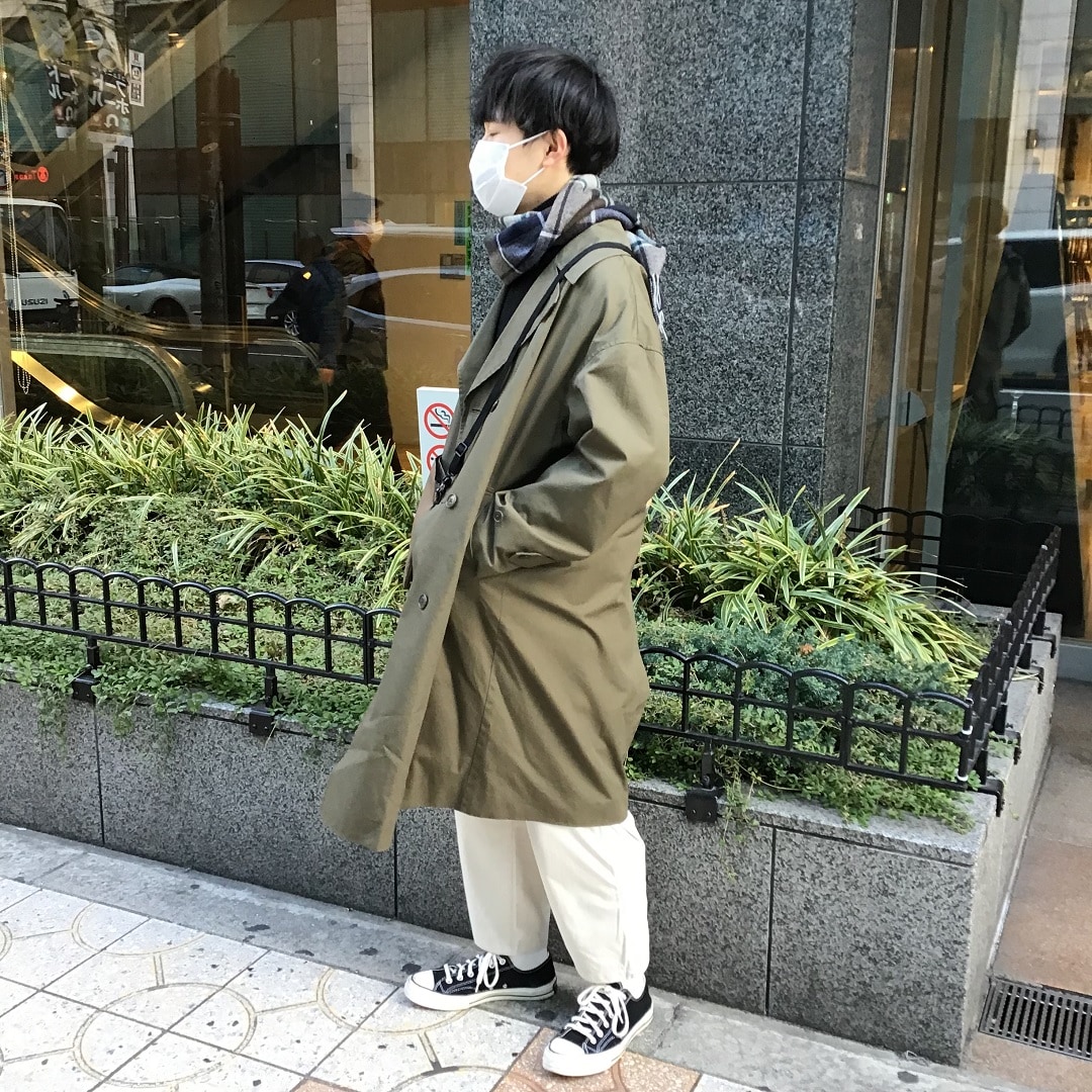 【難波】寒い今だからこそおすすめできるコートコーディネート