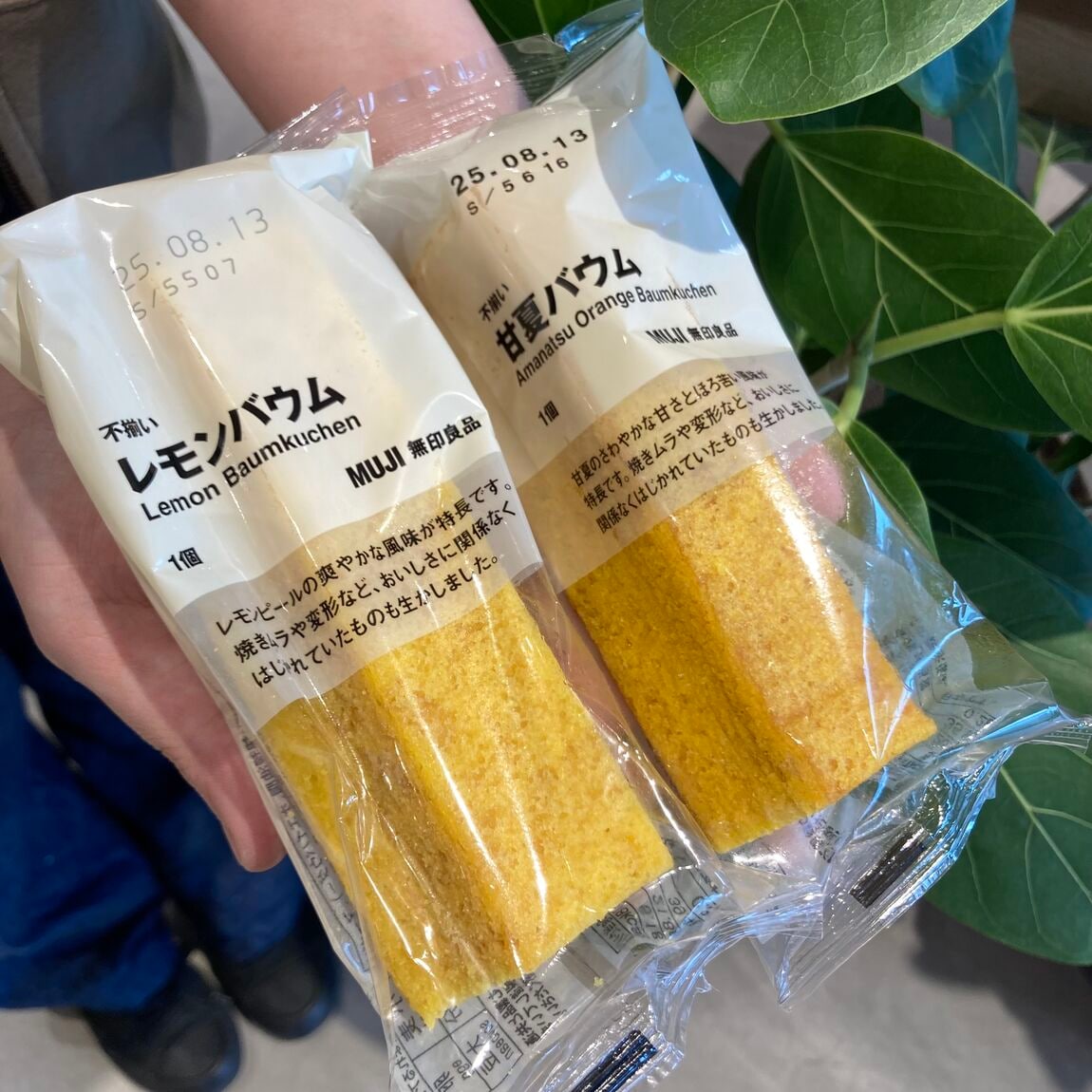 甘夏バウムとレモンバウム
