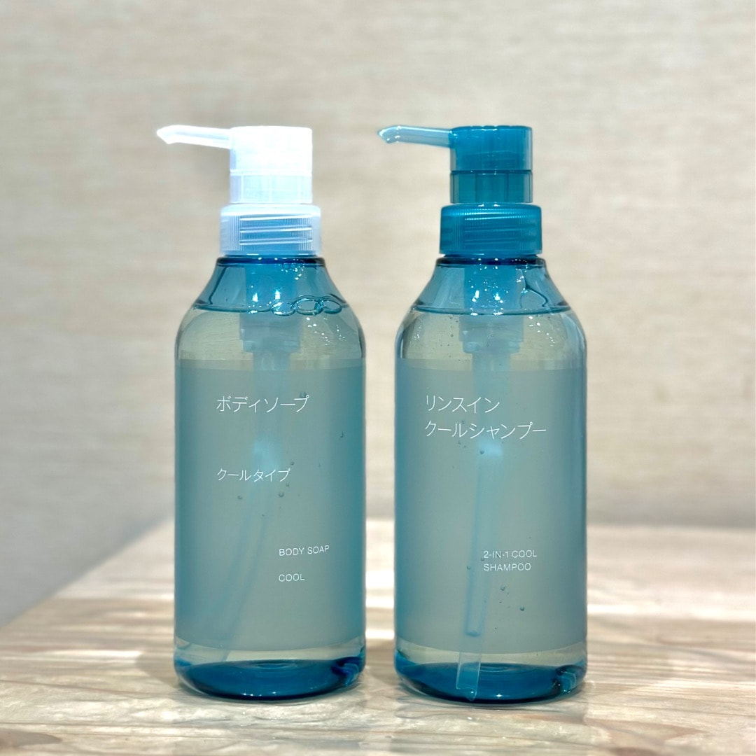 クールシャンプー、ボディソープ