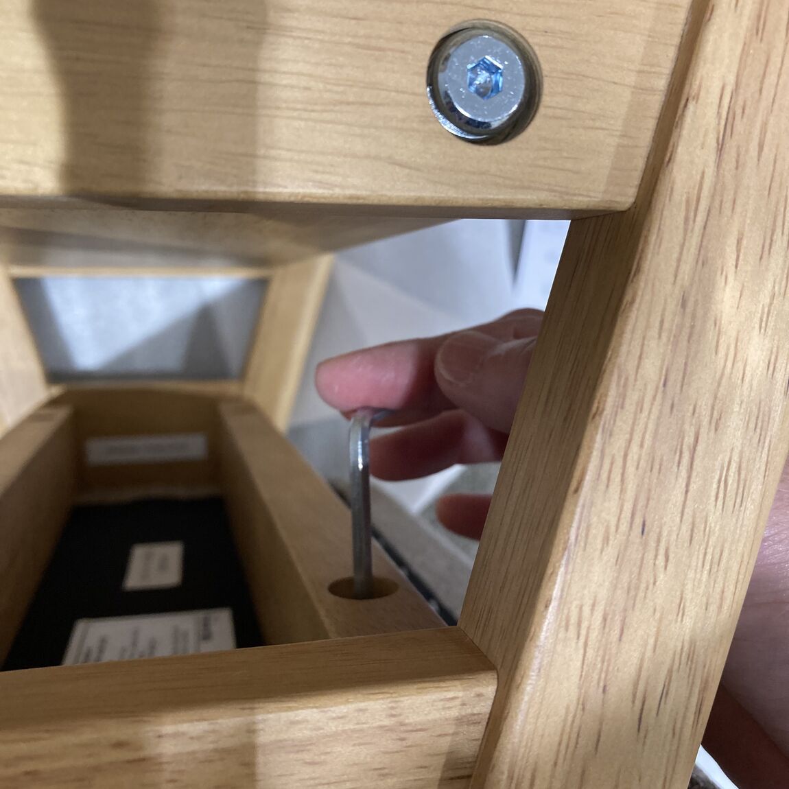 スタッキングスツールを組み立ててみました