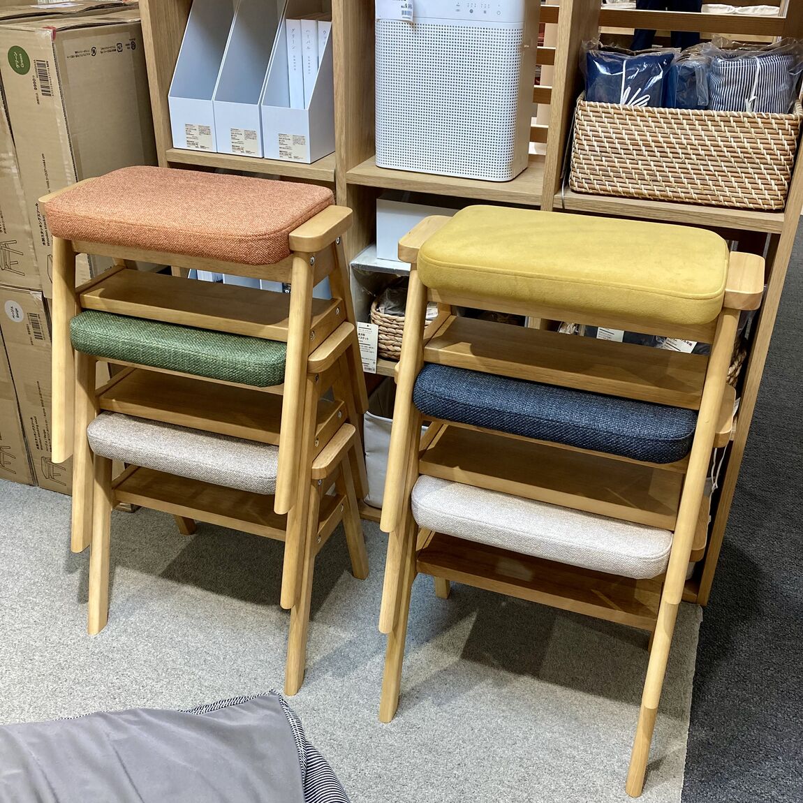 スタッキングスツールを組み立ててみました