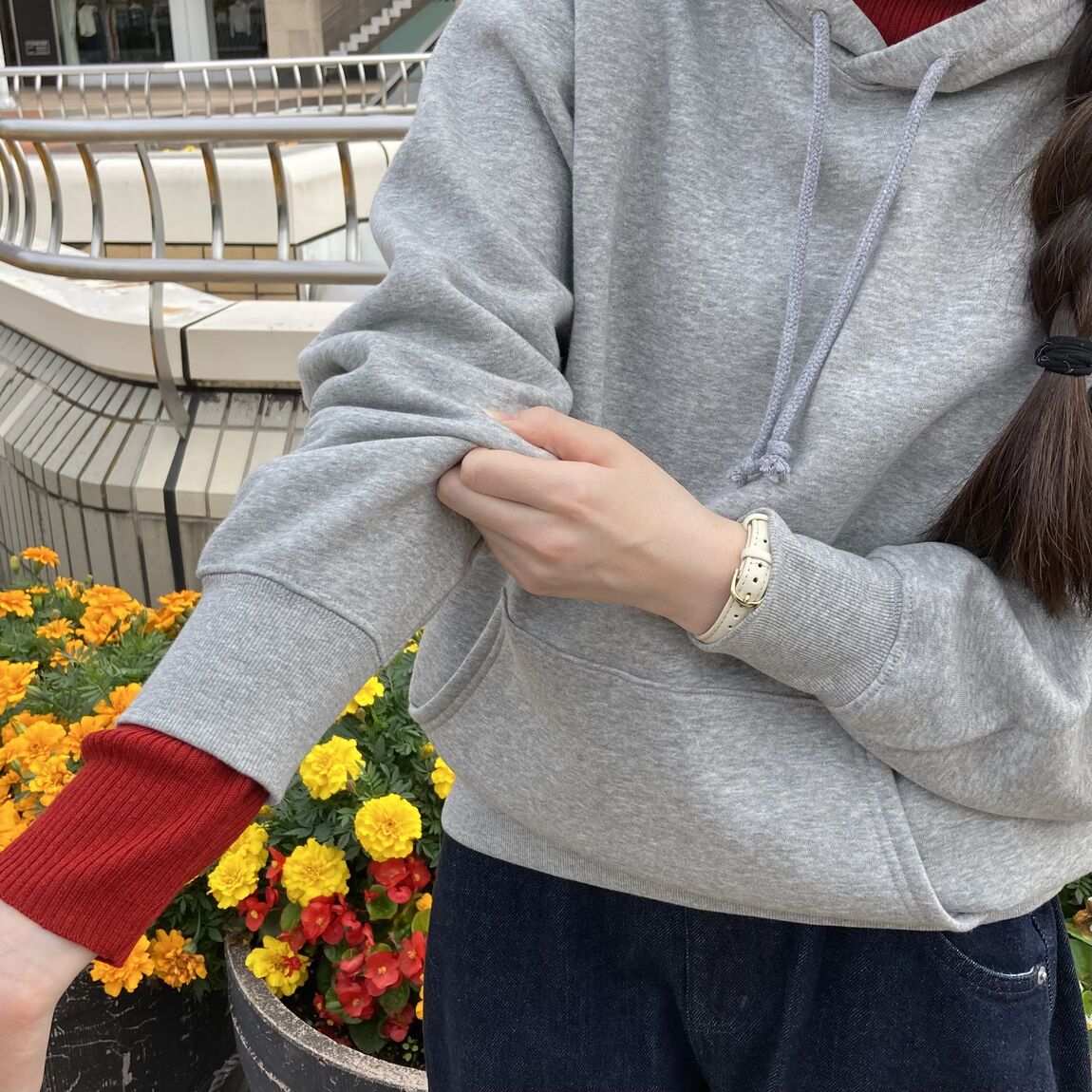 リブタートルネックセーター