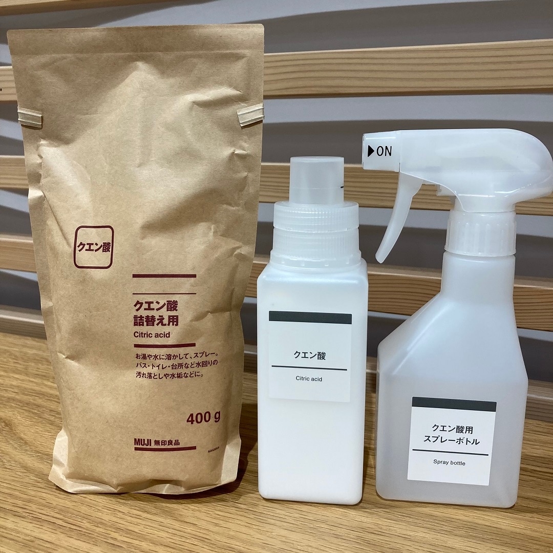 【イオンモール茨木】クエン酸　クエン酸詰め替え用　クエン酸用スプレーボトル