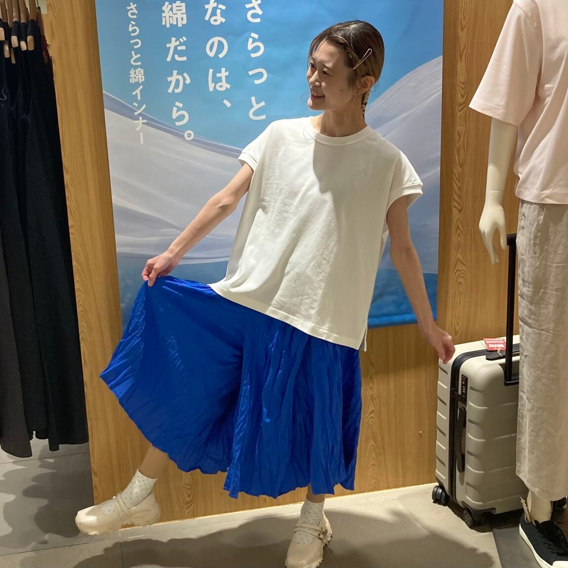 スカートパンツ画像