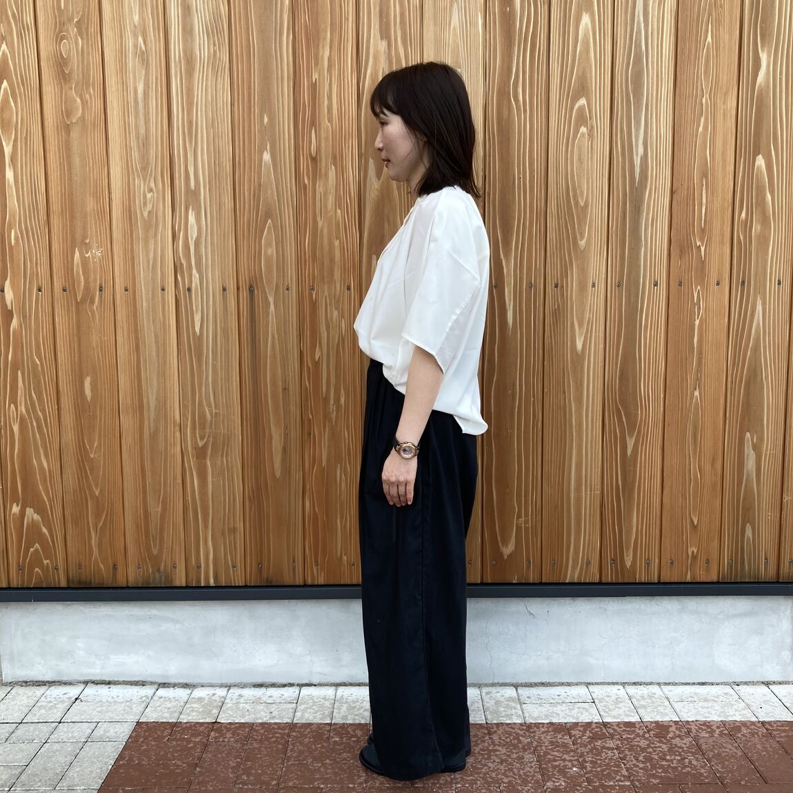 横
