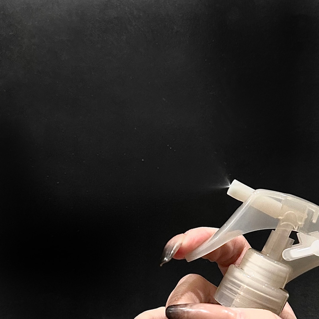 粒子の細かいスプレータイプ