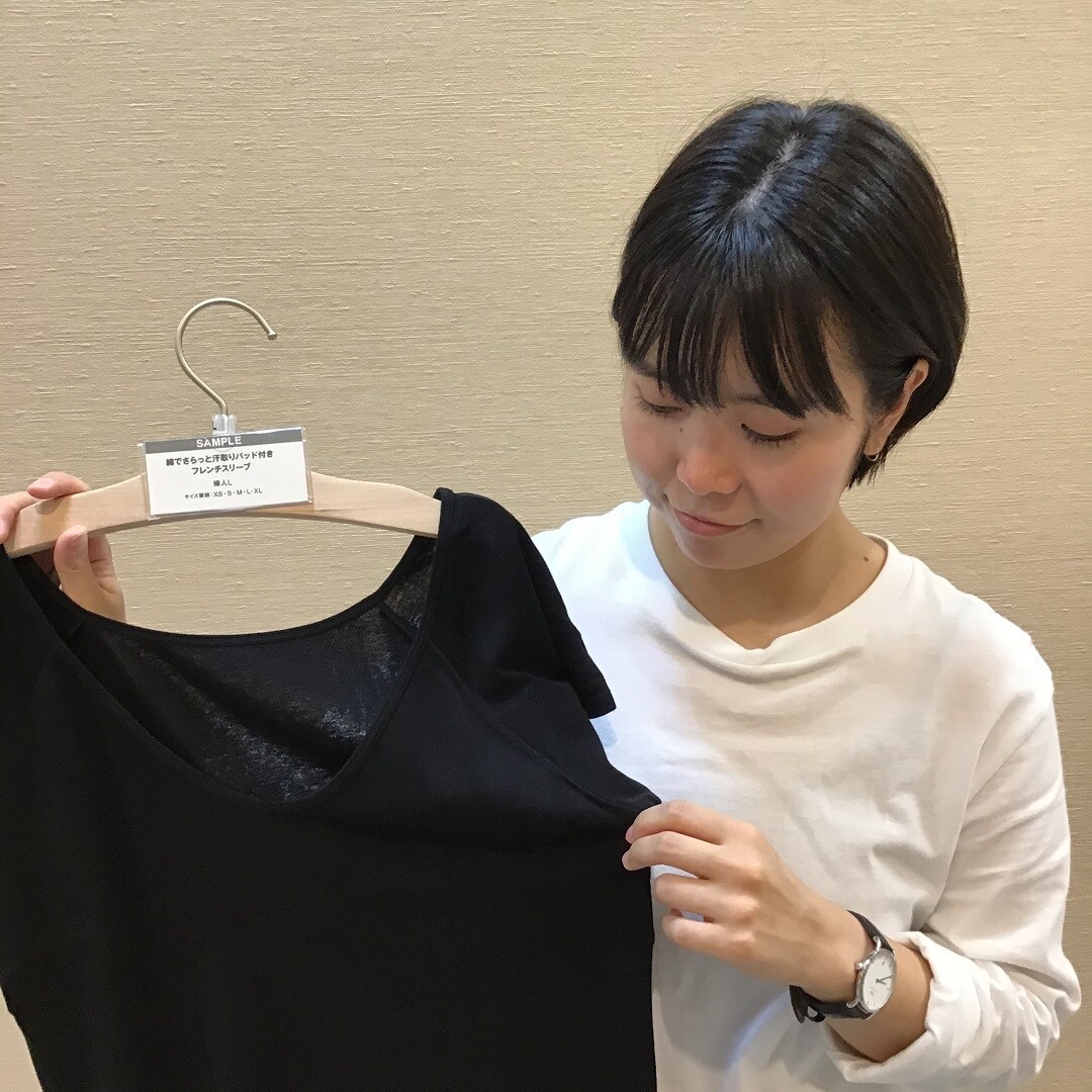 【イオンモール倉敷】綿さらで過ごす夏｜綿でさらっとインナー