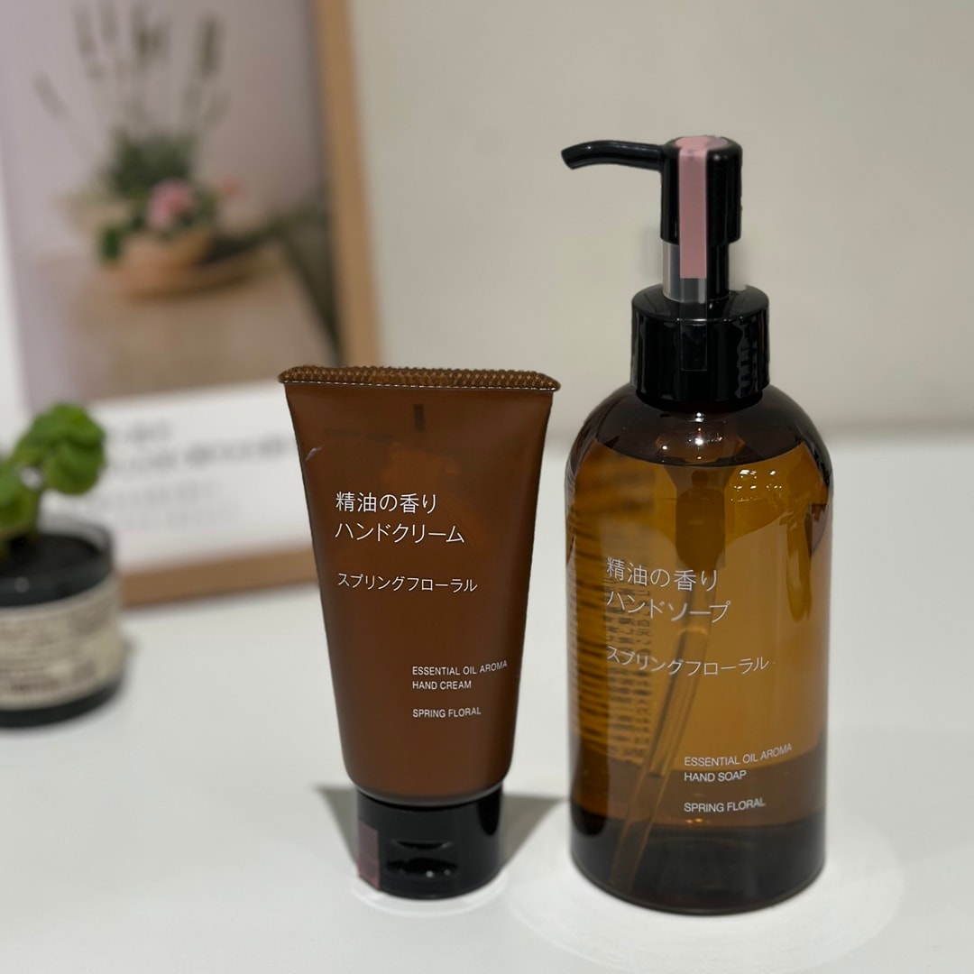 精油の香りハンドソープ、ハンドクリーム