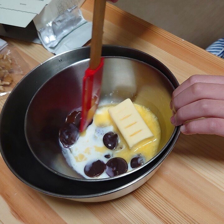 【イオンモール筑紫野】ブラウニー作り