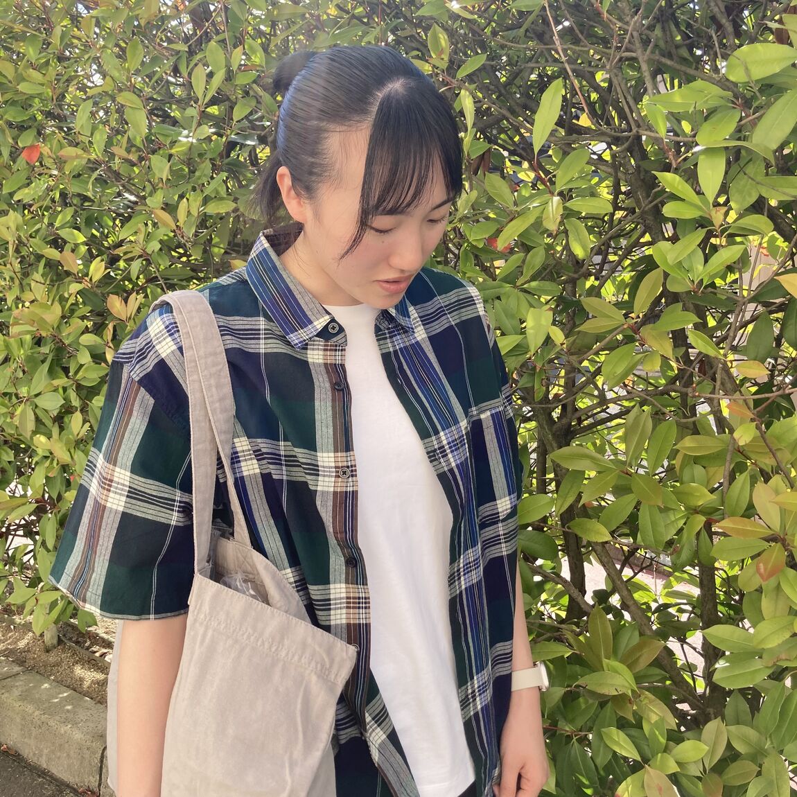 【アル・プラザ草津】マドラスチェックシャツ