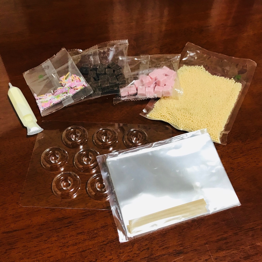 ​ドーナツ型チョコ材料