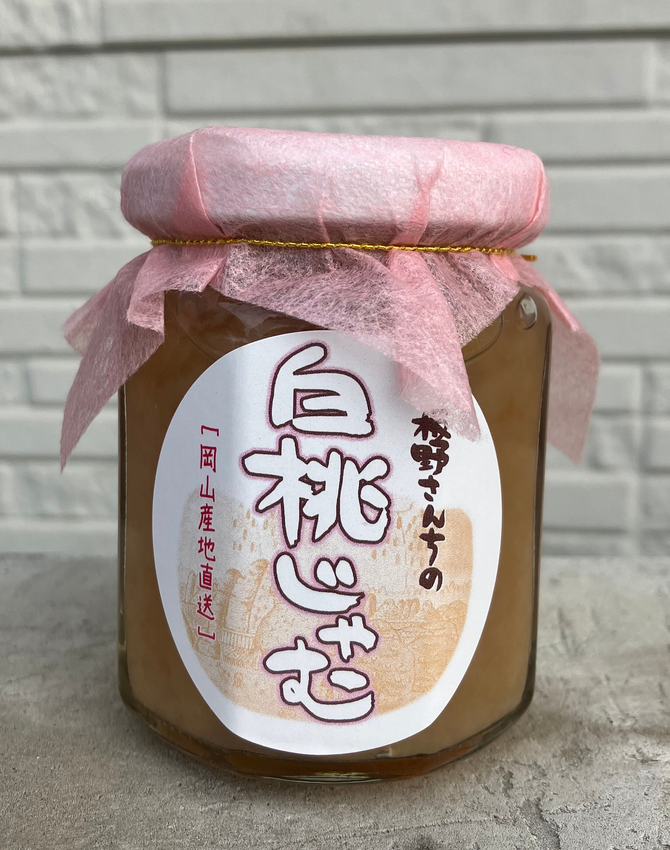 桃のジャム
