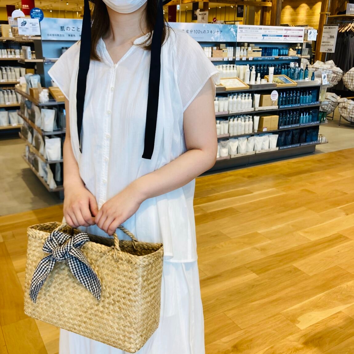 強撚ボイルコーデ