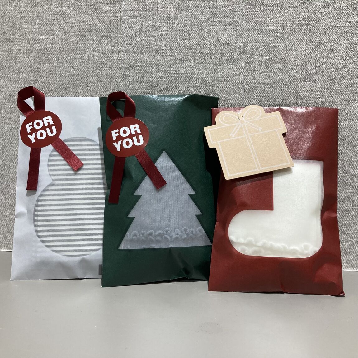 【ゆめタウン下松】クリスマスにおすすめのカードとラッピングアイテム