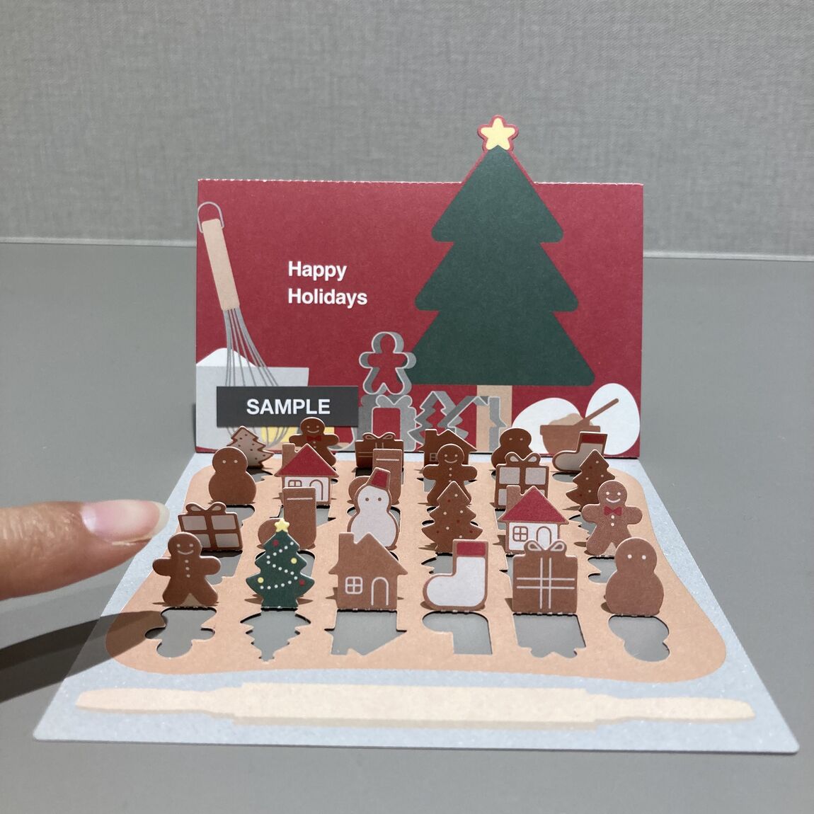 【ゆめタウン下松】クリスマスにおすすめのカードとラッピングアイテム