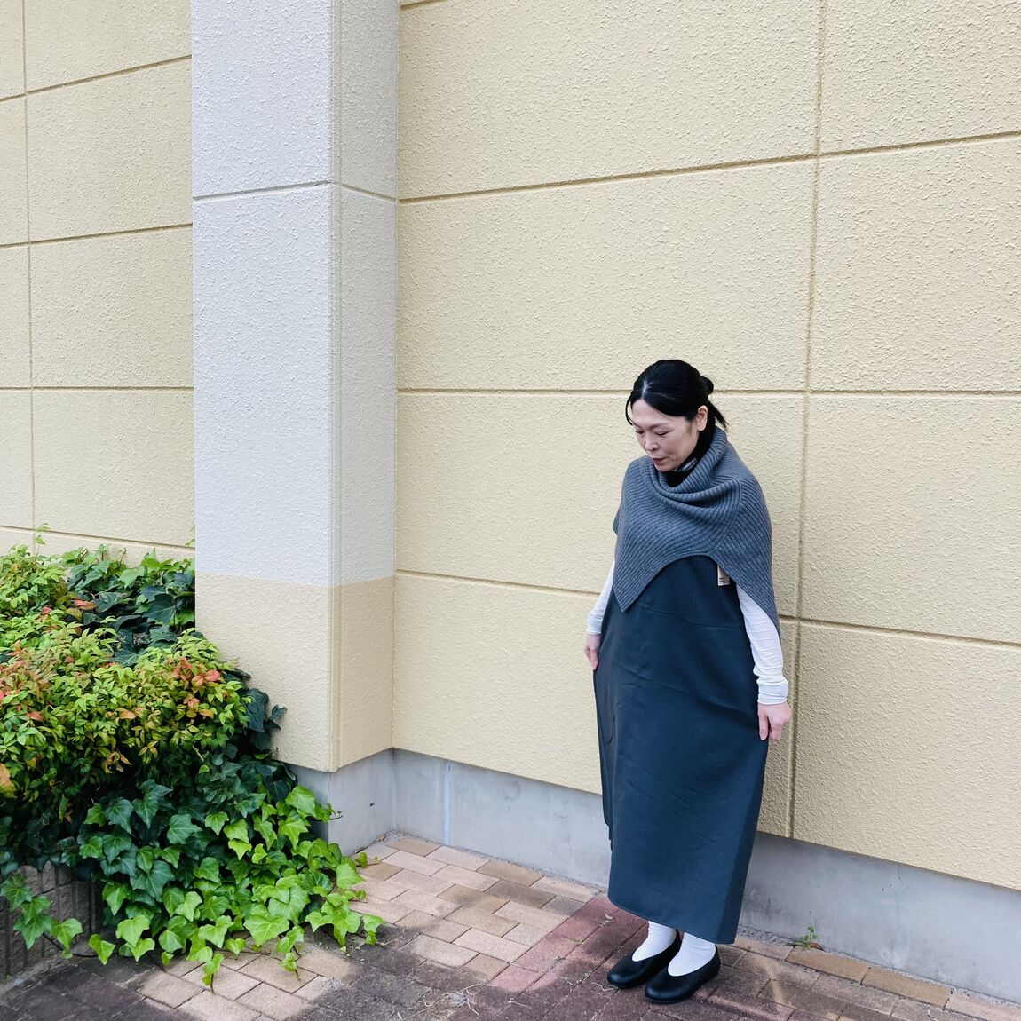 ポンチョコーデ