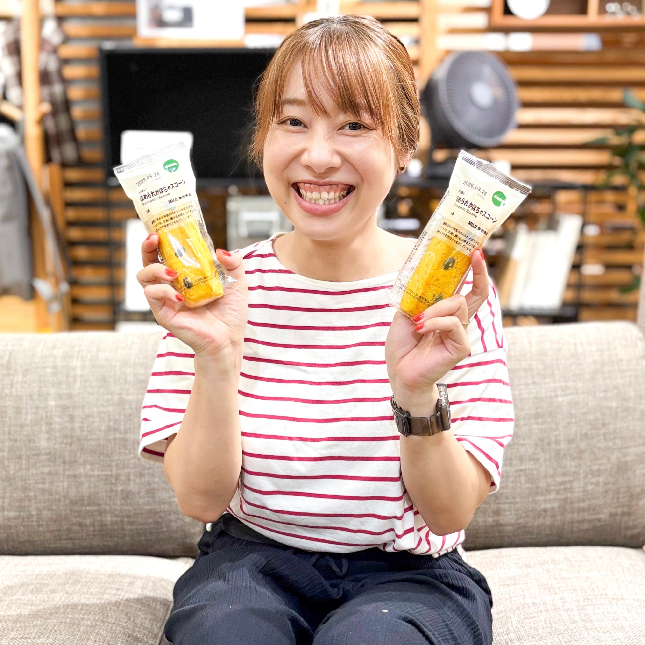 【所沢西武】今年の秋は「ほめられかぼちゃ」から。_1cmEEV