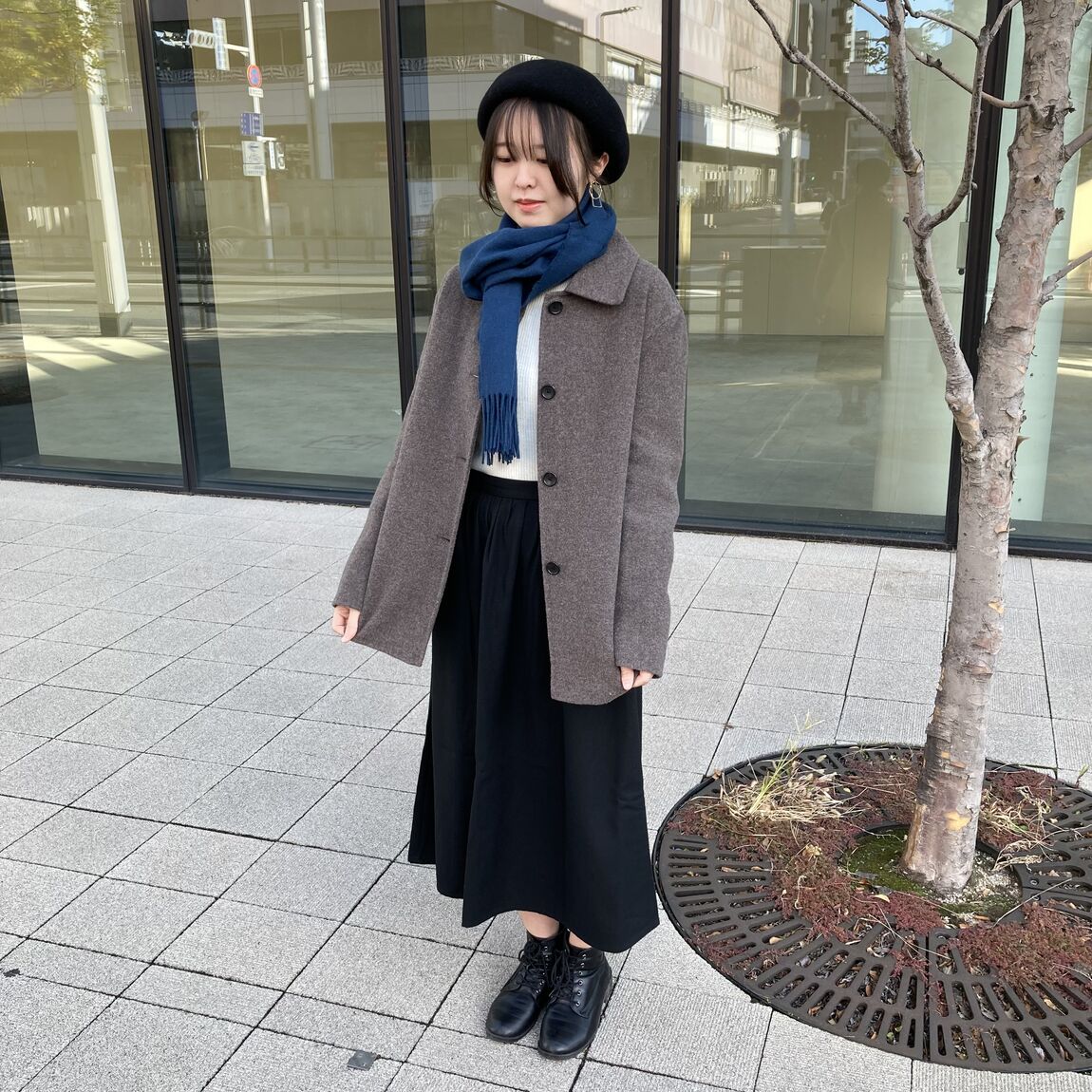 佐藤さんのベレー帽