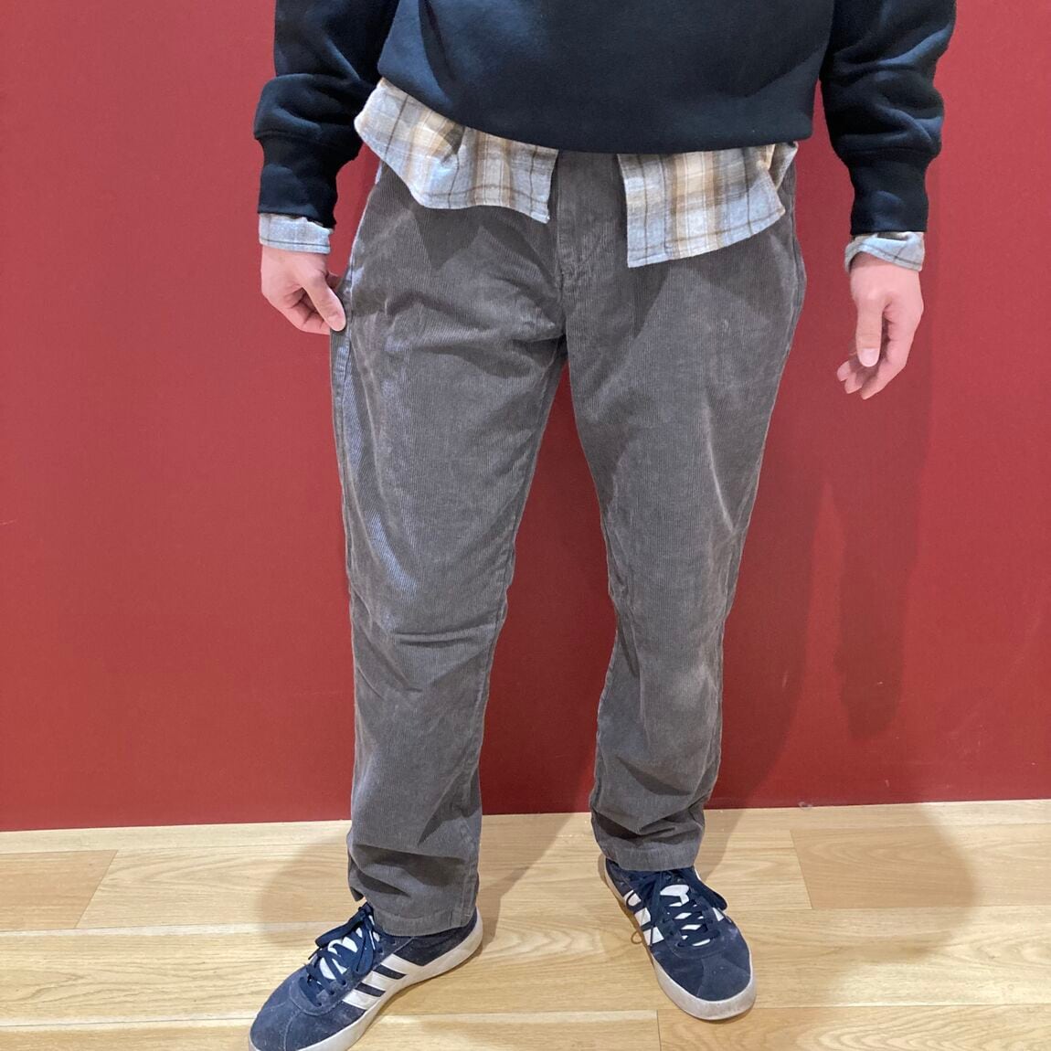 二見さんのコーデュロイ