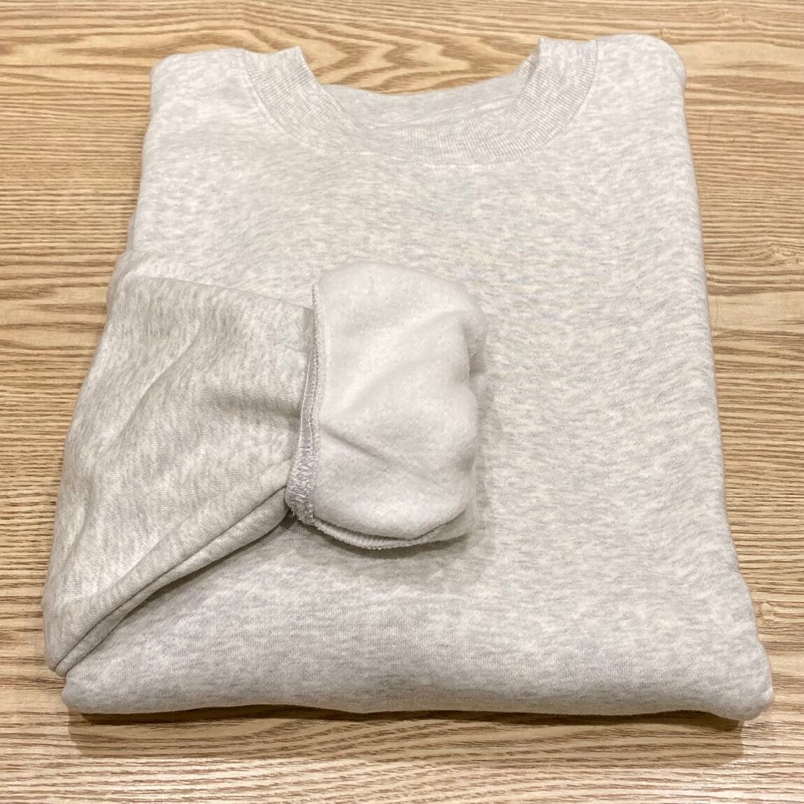 裏起毛になっています