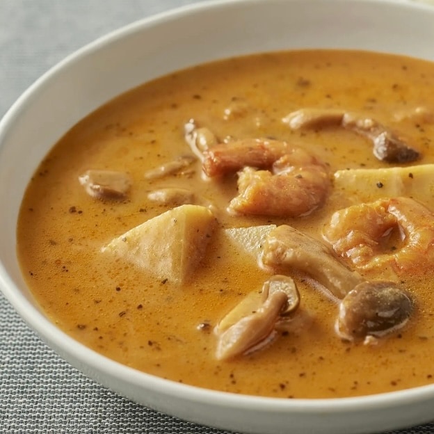 海老とトマトのクリーミースープカレー