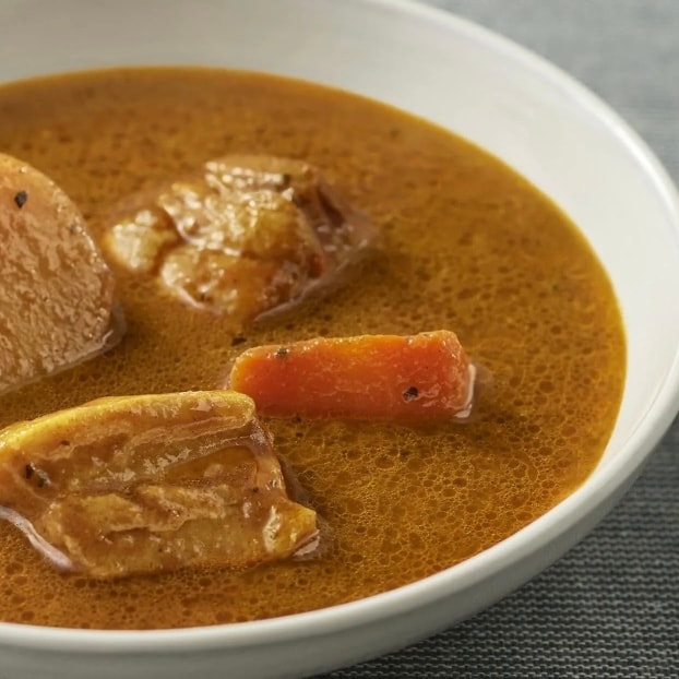 真昆布だしとトマトのスープカレー