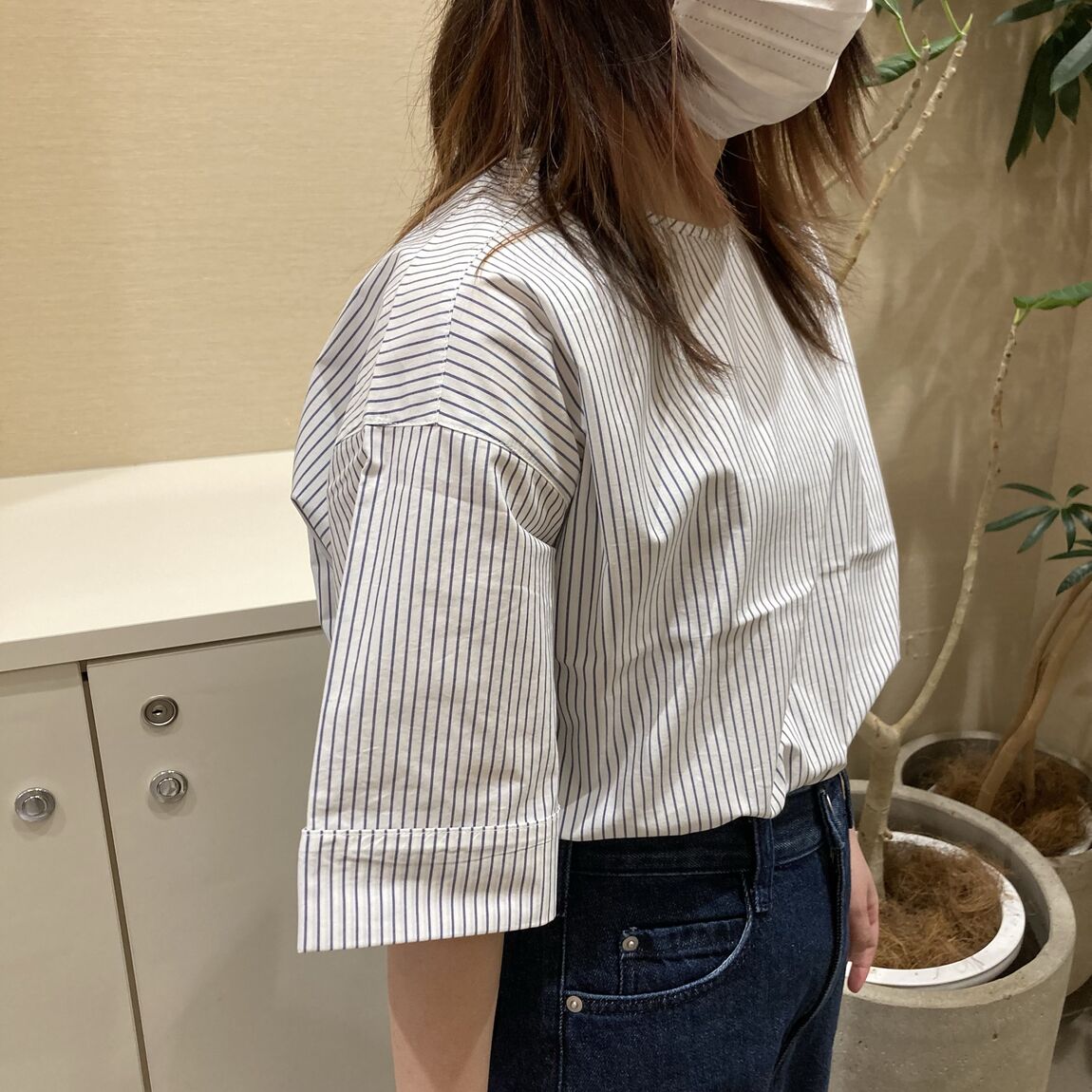 デニムコクーンパンツ