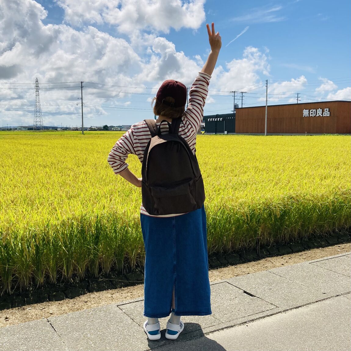 デニムスカート