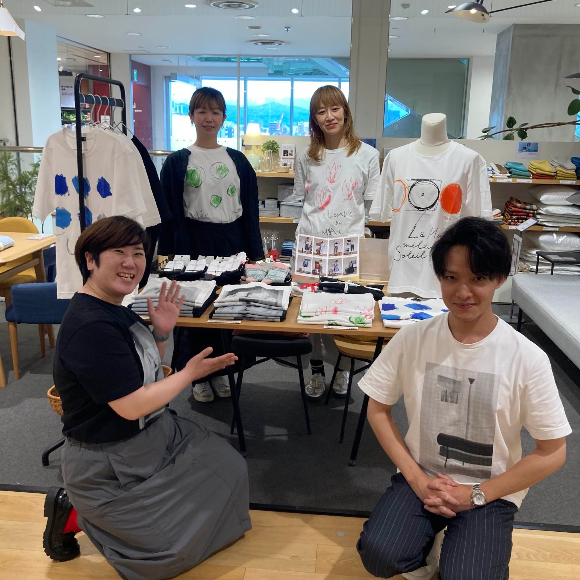 【広島パルコ】IDEEのTシャツ