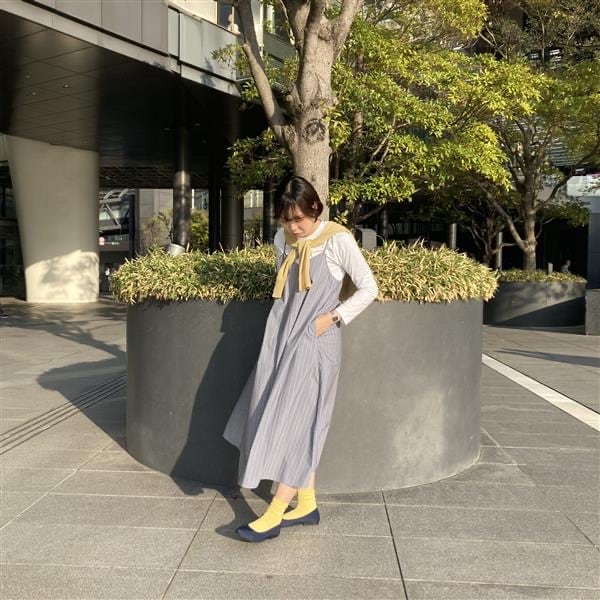 【婦人】乾きやすいブロードキャミソールワンピース