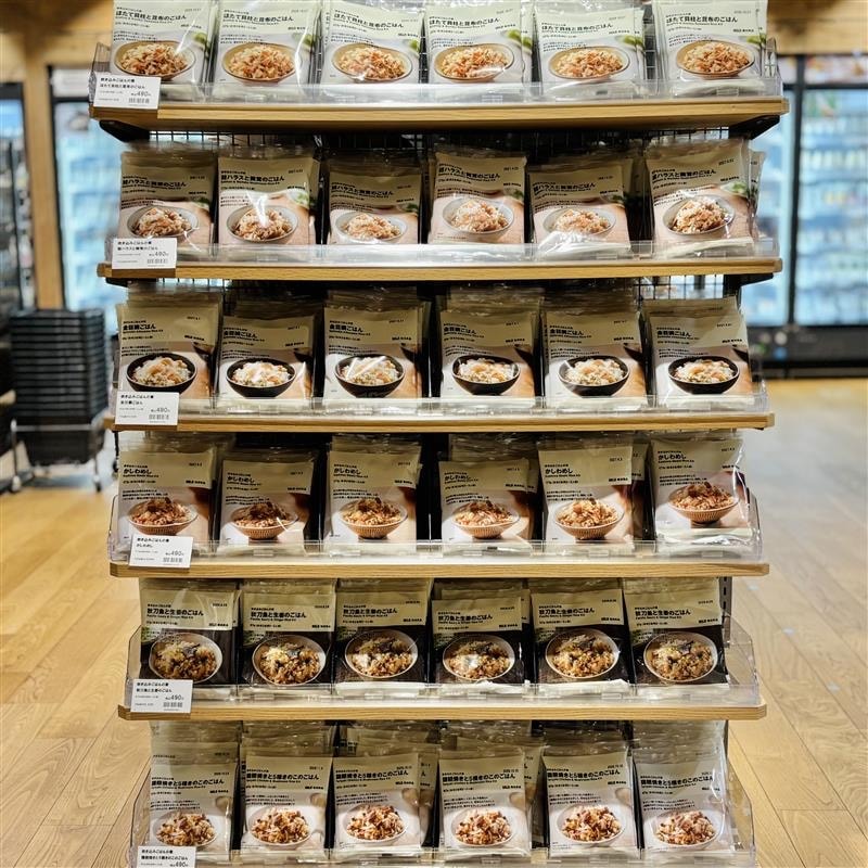 炊き込みごはんの素の売り場画像