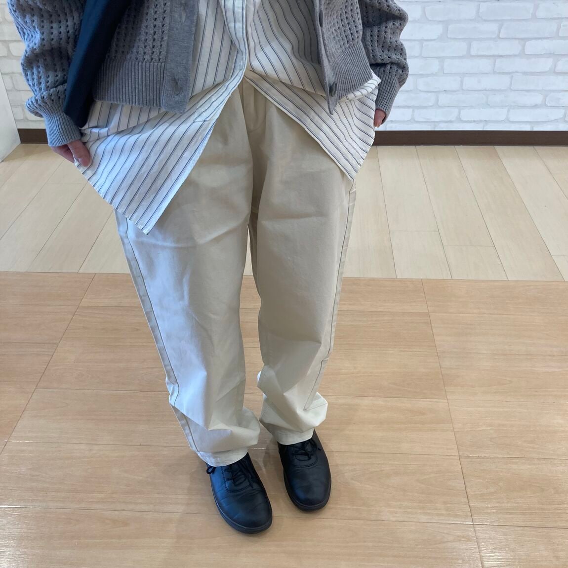 コットンイージーテーパード