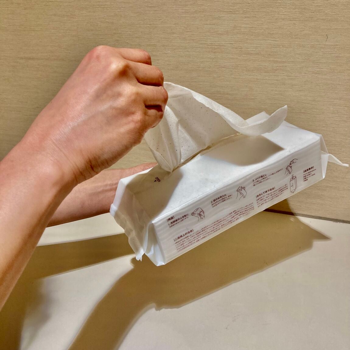 生成コットンフェイスタオル