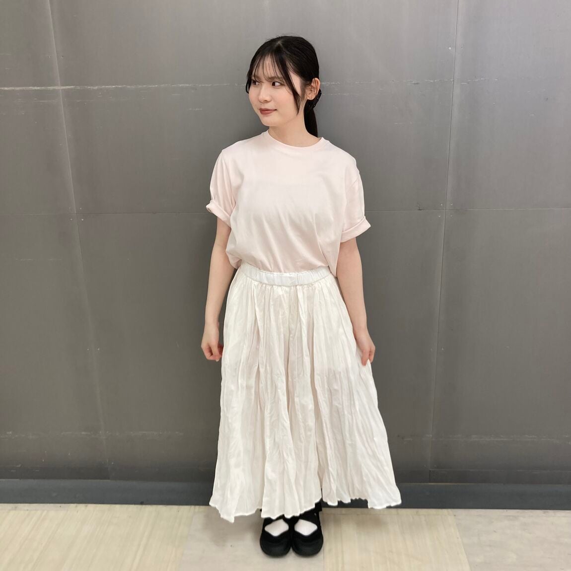 イージースカートパンツ