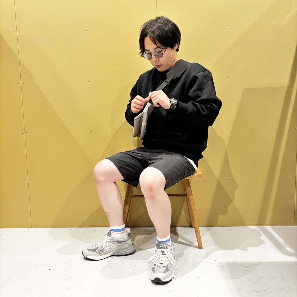 スタッフスナップ身長165cm