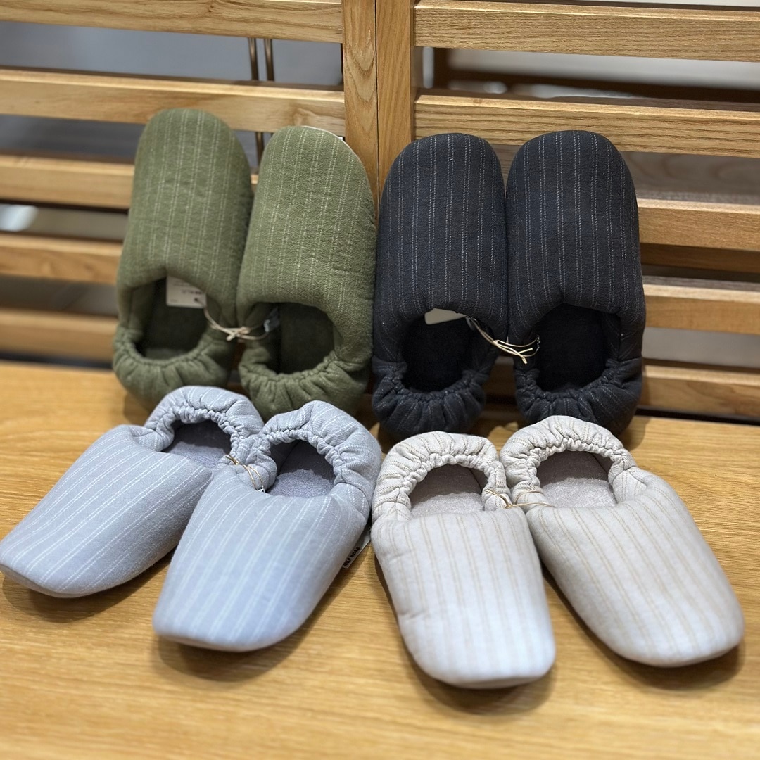 フランネルルームシューズ