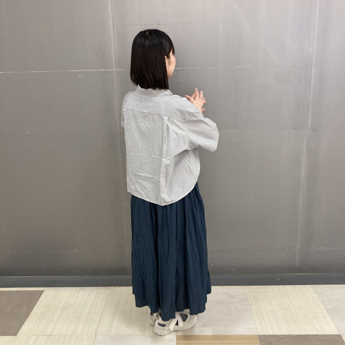 イージースカートパンツ