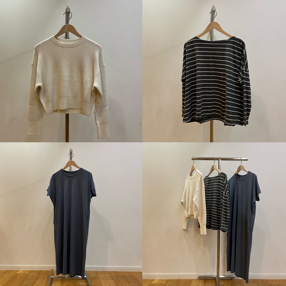 洗いなおした服トップス