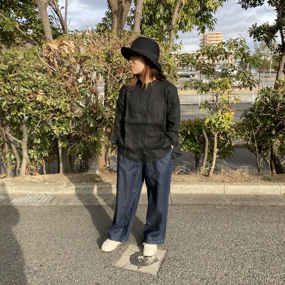 イージーワイドパンツ