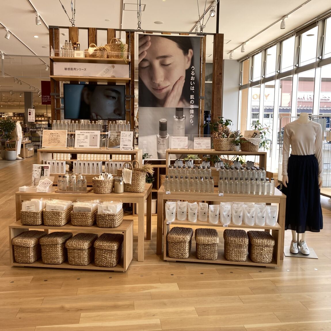 入口プロモーションの売場